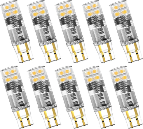 T5 Wedge Base LED Bulb 12V, T5 T10 Wedge Base LED Bulbs 12V Low Voltage Landscape, 1.5 Watt Replace 7W 11W Incandecent Bulb for Path Light 2700K W...