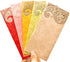 ZIG ZAG Elegant Money Gifting Envelopes Pack of 50 Cash Holder Designer Lifafa for Weddings, Gift of Prosperity Multi Color comes with 2 colours p...