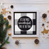 CINPIUK 14PCS Christmas Stencils Painting on Wood, Winter Holiday DIY Farmhouse Wood Signs North Pole Farm Fresh Christmas Tree Santa Reusable Tem...