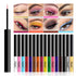Jolilab 16 Colors Eyeliner Pencil Set Eyeliner Pencil Glitter Eyeliner Liquid Liner Pigmented Waterproof Smudgeproof Long Lasting Eye Liner Christ...