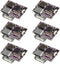 6PCS Type-C USB 5V 3.1A Boost Converter Step-Up Power Module IP5310 Mobile Power Bank Accessories with Switch LED Indicator...