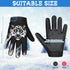 Geyoga 4 Pieces Kids Football Gloves Kids Fishing Gloves Motorcycle Bike Gloves Full Finger Children Gloves for Cycling Camping Fishing Parkour Ou...