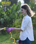 PACIFIC 6 Pairs Gardening Gloves for women, Rubber Coated Garden Gloves, Ladies Yard Work Gloves, Breathable, Purple, Medium...