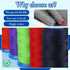 0.55mm Beading Threads, 490Yards Round Waxed Threads Polyester Cord Bracelet Beading Cords Beading Threads Waxed Polyester Cord Waxed Cord for Bra...