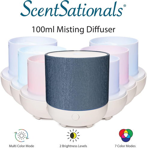 Scentsationals Eclectic Diffuser - Scented Essential Oils - Classic Aromatherapy Aroma User - Electric Fragrance Home Air Freshener Gift (Audriann...