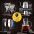 Bean Envy Milk Frother Handheld for Coffee - Electric Hand Blender, Mini Drink Mixer Whisk & Coffee Foamer Wand with Stand for Lattes, Cappuccino,...
