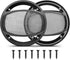 6.5 Inch Car Audio Speaker Hollow Mesh Subwoofer Grill, 6 1/2 Inch Sub Woofer Cover Grill Decorative Guard Protector W/8*Screws...