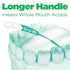 GUM Soft-Picks Advanced, Easy to Use Dental Picks for Teeth Cleaning and Gum Health, Disposable Interdental Brushes with Convenient Carry Case, De...