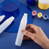4 Pack White Paint Pens Empty Acrylic Permanent Marker Clear White Marker Pen Fine Point Empty Refillable Markers Empty Markers for Rock Painting ...