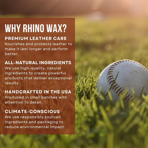 Baseball Glove Oil 8 oz - Softens and Hydrates Leather Fibers - Improves Glove Flexibility and Performance - Premium Glove Oil to Break in Gloves ...
