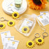 30 Set Inspirational Positive Sunflower Keychains End of the Year Gifts Bulk Motivation Employee Appreciation with Funny Card Organza Bag Gifts fo...