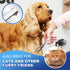 5 in 1 Professional Dog Grooming Scissors, 4CR Stainless Steel Set, Grooming Scissors for Dogs with Safety Round Tip, Upgraded Heavy Duty Titanium...