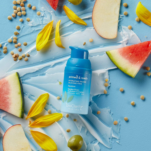 bioClarity Silicone-Free Moisturizing Primer | 100% Vegan, Non-Toxic | Primed & Ready Doubles As Everyday Moisturizer | Contains Squalane, Vitamin...