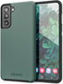 Crave Dual Guard for Galaxy S21 Case, Shockproof Protection Dual Layer Case for Samsung Galaxy S21, S21 5G (6.2 inch) - Forest Green...