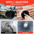 BLuesea Dryer Vent Cleaner Kit, 15-Piece Ultimate Dryer Cleaning Kit Include 30 Feet Dryer Vent Brush, Upgrade Noiseless Dryer Lint Vacuum Attachm...