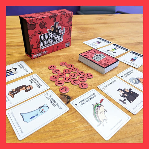 Nuns with Nunchucks | Battle for World Domination in This Hilarous Card Game for Adults...