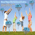 10 Pcs Parachute Toy, Camo Blue Parachute Men Toy Tangle Free Throwing Hand Throw Outdoor Flying Gifts Paratrooper Toy No Battery nor Assembly Req...
