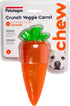 Petstages Crunch Veggies Carrot Dog Chew Toy, Large...