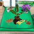 JJGoo Repotting Mat for Indoor Plant Transplanting, 29.5" X 29.5" Large Potting Mat Portable Gardening Mat Soil Mat, Thickened PE Waterproof Succu...