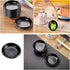 100Pcs Round Dipping Sauce Dishes, Mini Disposable Dessert Plates Sauce Dishes Soup Plate Soy Sauce Dishes Seasoning Dish Appetizer Plates for Hom...