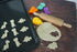 R&M Dinosaur Cookie Stamper, Baby Dinosaur Stamper, T-Rex, Stegosaurus, Triceratops, Brontosaurus, 2 Inch, 4 Piece Set, Assorted Colors...