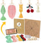 AceList DIY Macrame Kit for Adults, 5 Pcs Keychain with Cord, Boards, Pins & Instruction, Giftable Styles & Video...