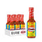 El Yucateco Red Habanero Sauce, 4 oz., 6 Pack, 8,550 Average Scoville Units, Gluten Free, Sugar Free...