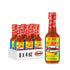 El Yucateco Red Habanero Sauce, 4 oz., 6 Pack, 8,550 Average Scoville Units, Gluten Free, Sugar Free...