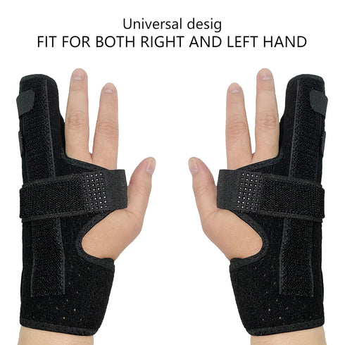 Boxer Break Metacarpal Splint Brace - 4th or 5th Finger Splint Support (Medium)...