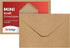 ACSTEP 100PACK Brown Kraft Gift Card Envelopes Credit Card Size Mini Envelopes Tiny Pocket Envelopes For Business Card, Small Note Cards 4X2.75 In...