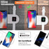 MFi Certified 2-in-1 Wireless-Charger-for-Watch-iPhone Airpods 10W Fast Qi Wireless-Charging-Mat iWatch Charger Pad Station for iPhone 13/13 Pro/1...