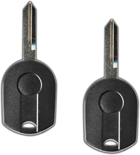 2X KeylessOption Key for 2001 2002 2003 2004 2005 2006 2007 2008 2009 2010 2011 2012 2013 2014 2015 2016 2017 2018 Ford Lincoln Mercury Remote, 3-...