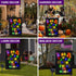 Solar Lighted Halloween Garden Flag It's Hocus Pocus Time Witches Flags for Garden Patio Lawn Outside Halloween Decorations Garden Decor (Hocus Po...