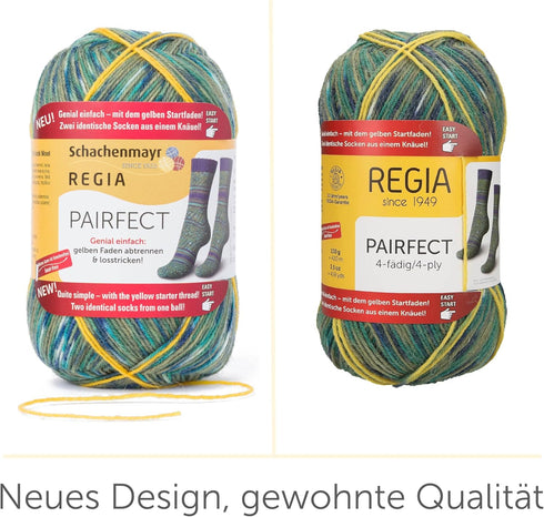 Regia 9801629 08078 Hand Knitting Yarn Wool, Iceland, 18 x 9 x 9 cm, Wool, Lagoon, 16 x 9 x 7.5 cm...