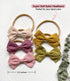 Cherssy Baby Girl Headbands and Hair Bows, 10pcs Stretchy Nylon Hairbands for Newborn, Infant, Toddlers...