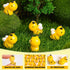 92PCS Mini Resin Bees Cute Bee Figurines for Cake Toppers, Tiny Bees Miniatures for Baby Shower Fairy Garden Miniature Moss Landscape Crafts DIY H...