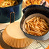 8-Inch Round Air Fryer Paper Liners for Easy Cleanup - Non-Stick, Heat-Resistant, and Perfect Fit for Hassle-Free Cooking | Bleach-Free Parchment|...
