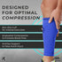 Rymora Leg Compression Sleeve, Calf Support Sleeves Legs Pain Relief for Men and Women, Comfortable and Secure Footless Socks for Fitness, Running...