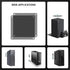 120mm Fan Dust Filter PC, 10Pack PVC Computer Dust Filter Mesh Dustproof Case Cover PC Cooler Fan Filter Grills with 40pcs Screws for Computer Coo...