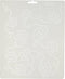 Quilting Creations Small Floral Background Quilt Stencil...