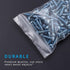 Small Plastic Bags, 400 PCS Mini Baggies, 4 Assorted Sizes, Transparent Jewelry Bags, Mini Zip lock Bags, Resealable Poly Bags for Pill, Beads, Sc...