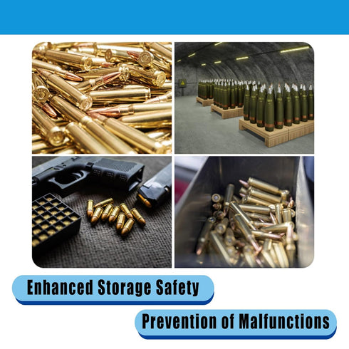 xcivi 12-Pack Ammunition Desiccant for Sheffield 12627, 12628,12629, 12630, 12632,12633, 12634 Field Box, Desiccant for Ammo Storage Can, Desiccan...