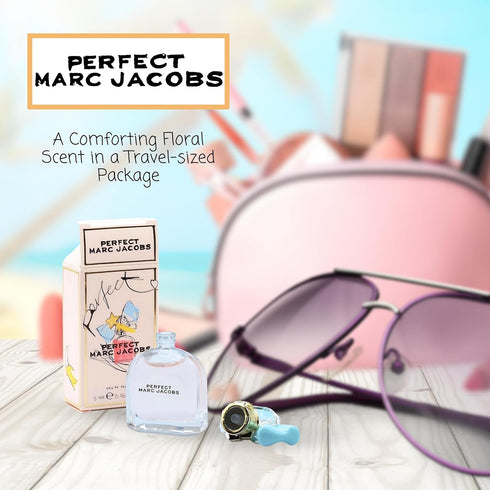 Marc Jacobs Perfect Eau de Parfum Mini Splash, 0.16 Ounce...