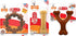 Nylabone Power Chew Customer Favorites Dog Toy Bundle, Indestructible Dog Chew Toys for Aggressive Chewers, 3 Shapes and Flavors, Flavor Medley, S...