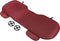 X AUTOHAUX Car Back Seat Cushion Wine Red Breathable PU Leather Universal Car Interior Seat Protector Mat Pad Fit Most Car Truck SUV & Van...