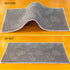 Rug Gripper Tape for Hardwood Floors and Tiles?8 PCS Non- Slip Rug Pads Double Sided Carpet Tape Rug Corner Grippers for Area Rugs Washable Reusab...