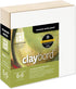 Ampersand Art Supply Wood Painting Panel: Museum Series Claybord, 6" x 6", 1-1/2" Cradled Profile...
