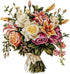 Xinpinzhou 11ct Cross Stitch Kits, 11 CT Funny Pre Printed Counted Stamped Cross Stitch Embroidery Needlepoint Needlework Bouquet of Flowers Patte...