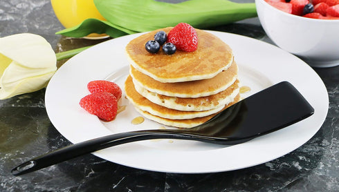 Calypso Basics by Reston Lloyd Melamine Utensil Set, Black, 4pc...