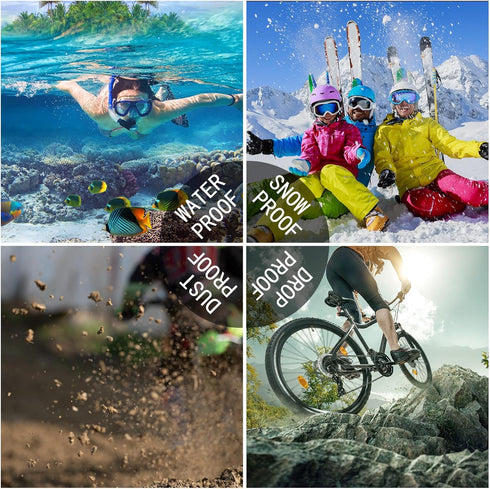 for Motorola Moto G Play 2023 Phone Case with Built-in Screen Protector, Waterproof Case Rugged Full Body Underwater Dustproof Shockproof Drop Pro...